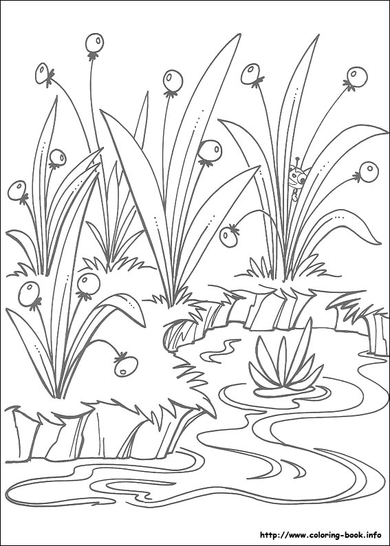 Miss Spider coloring picture